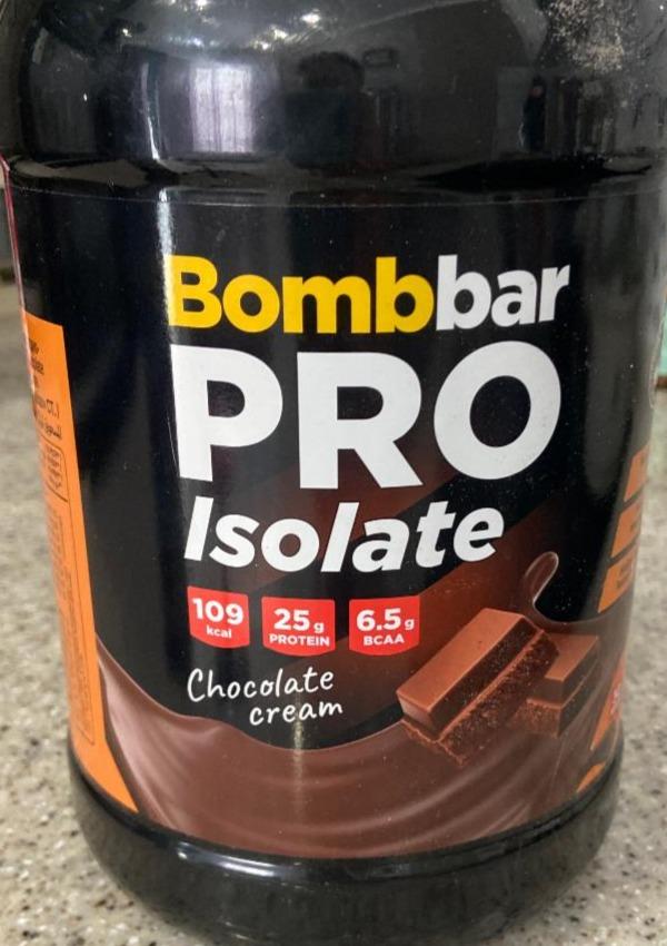 Фото - Pro Isolate chocolate cream Bombbar