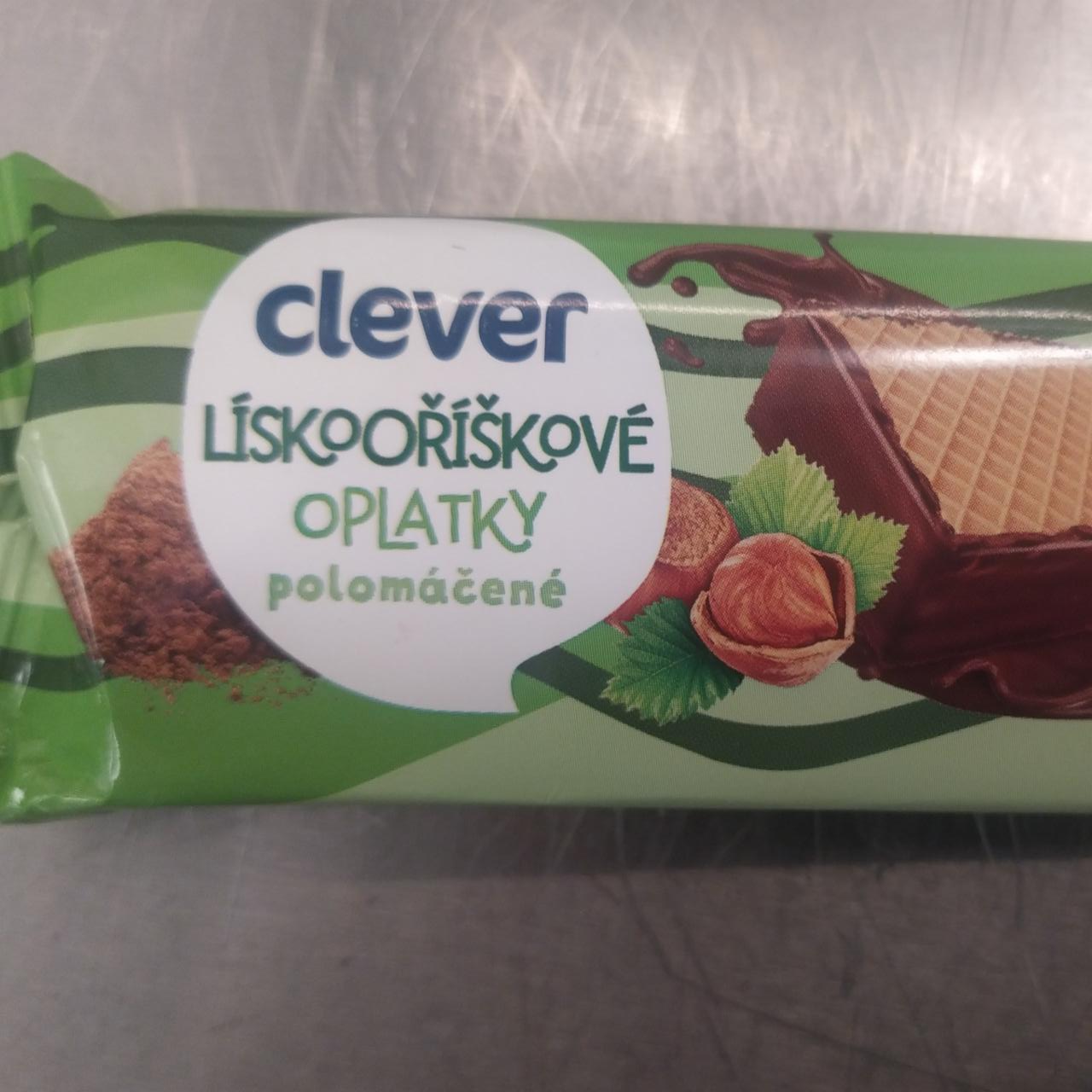 Фото - Oplatky lískooříškové Clever