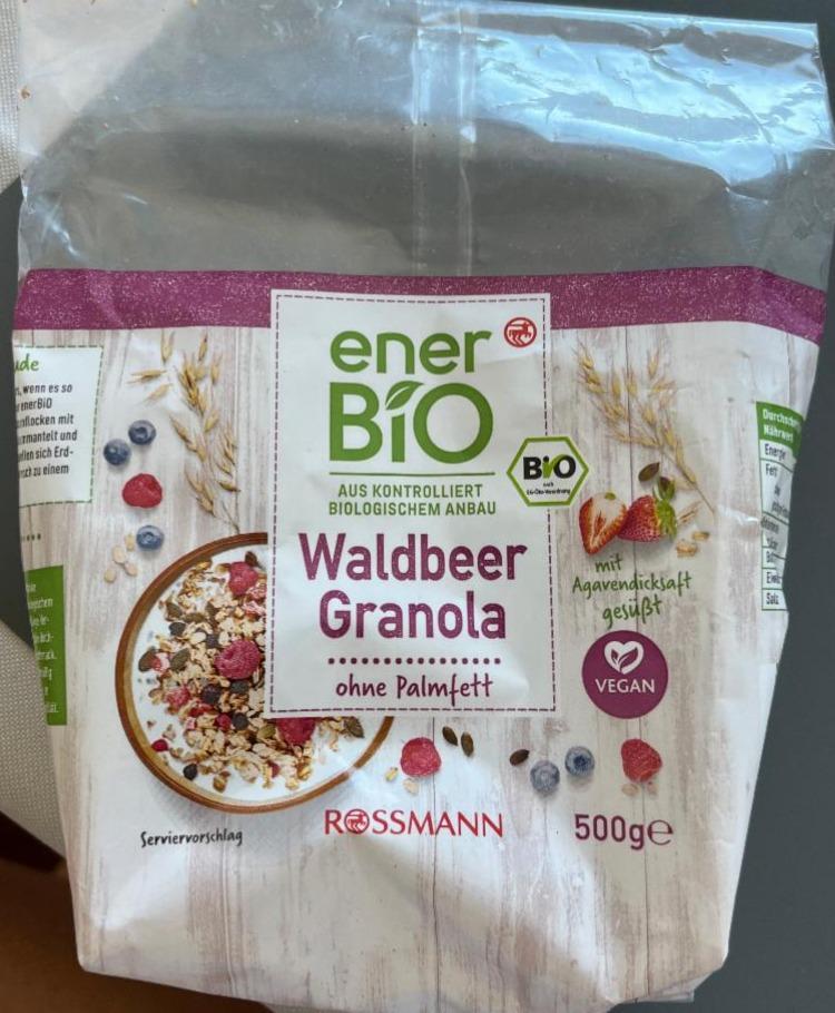 Фото - Waldbeee Granola ohne Palmfett EnerBio