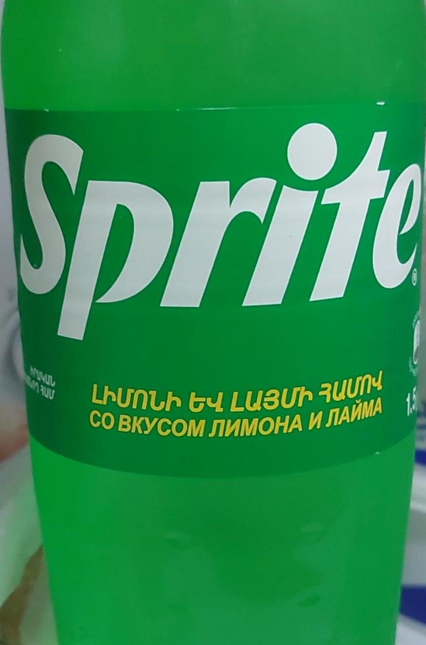 Фото - Напиток безалкогольный газированный sprite со вкусом лимона и лайма Sprite