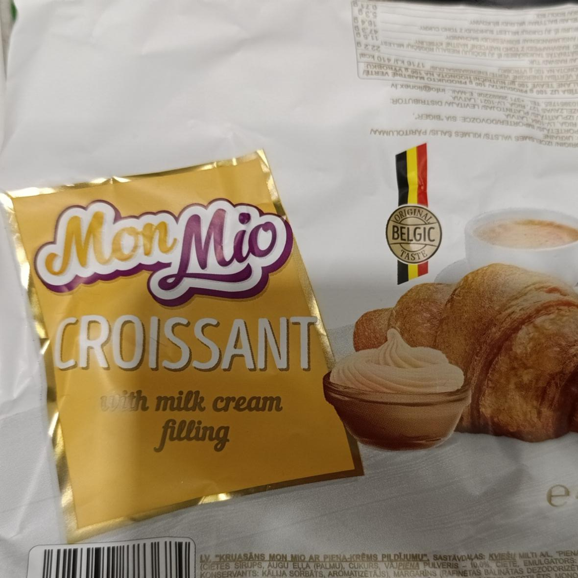 Фото - Croissant with milk filling MonMio