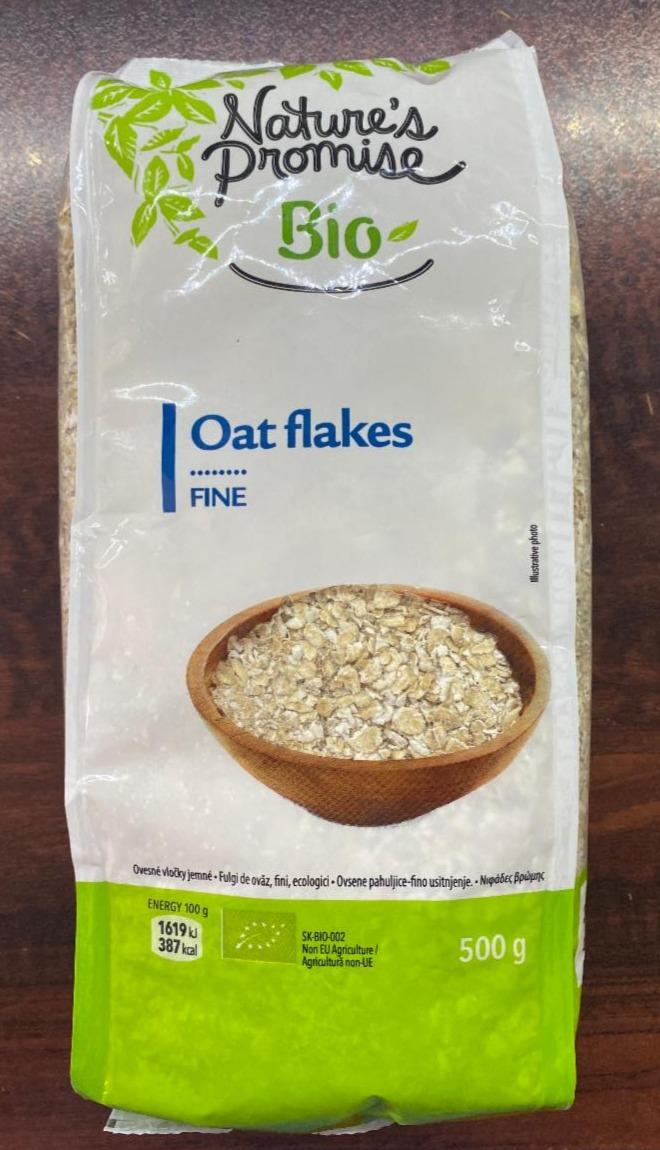 Фото - Oat flakes fine Nature's Promise