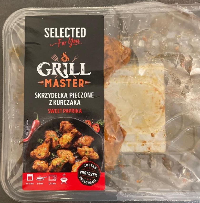 Фото - Grill Master skrzydełka pieczone z kurczaka sweet paprika Selected For You