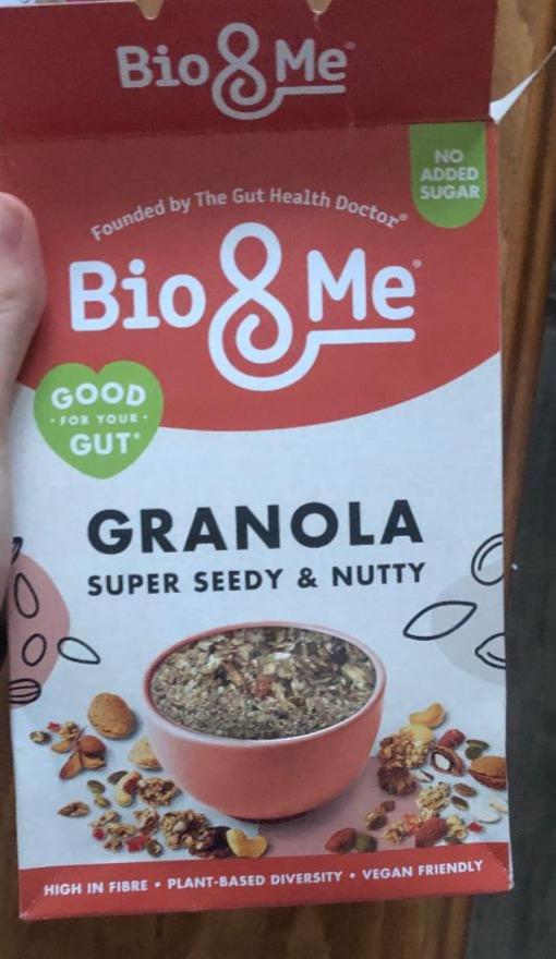 Фото - Granola super seedy&nutty Bio&Me