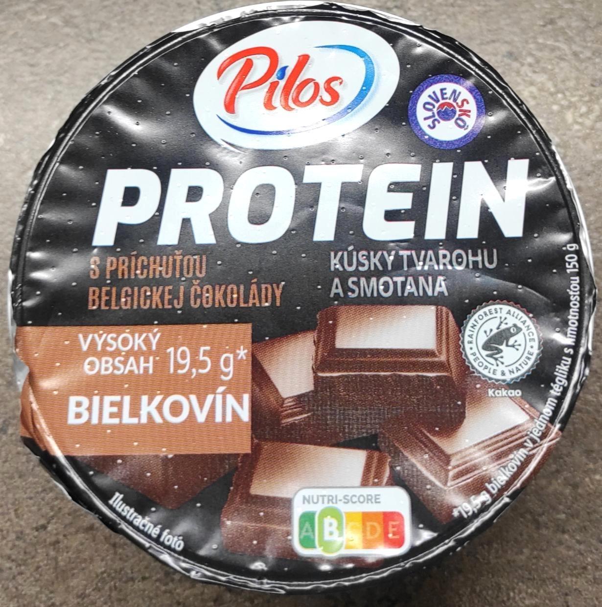 Фото - Protein kousky tvarohu a smetana belgická cokoláda Pilos