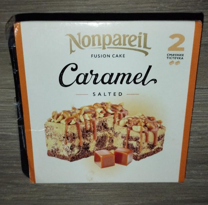 Фото - Пирожное Caramel Salted Nonpareil