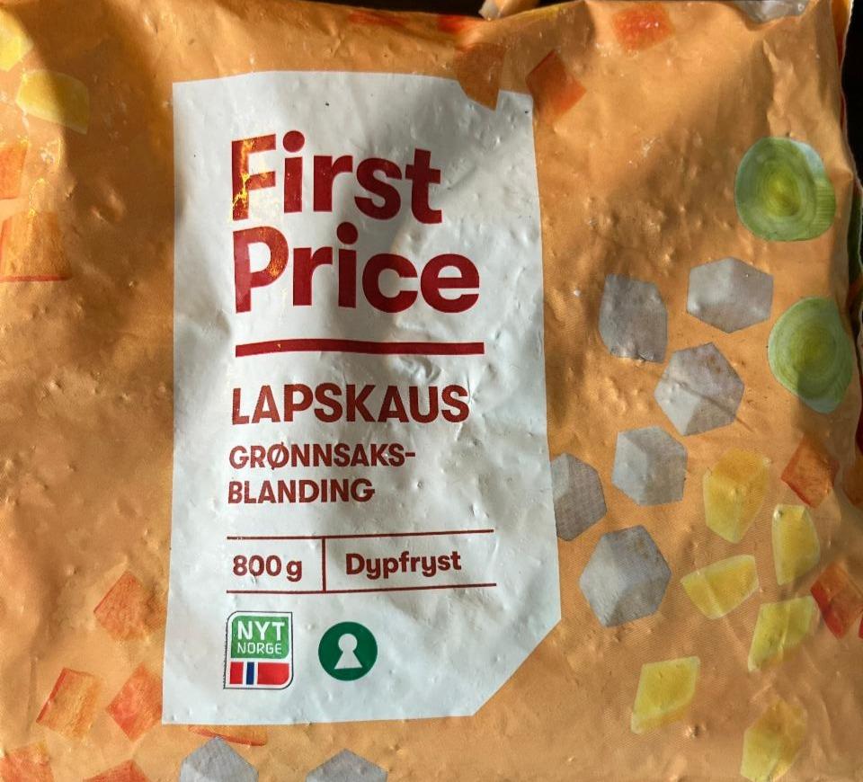 Фото - Lapskaus Grønnsaks- blanding First Price