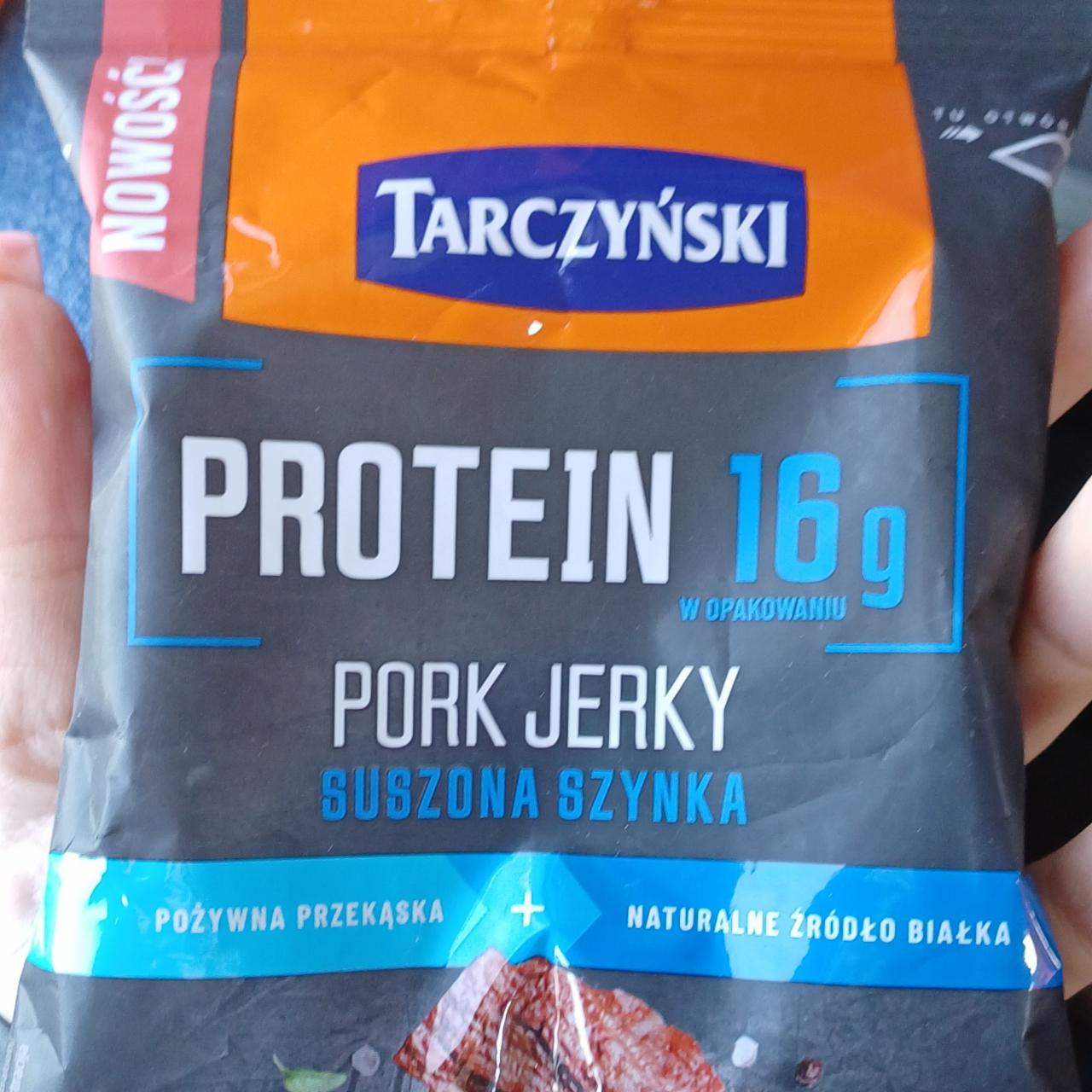 Фото - Pork jerky protein 16 g suszona szynka Tarczyński