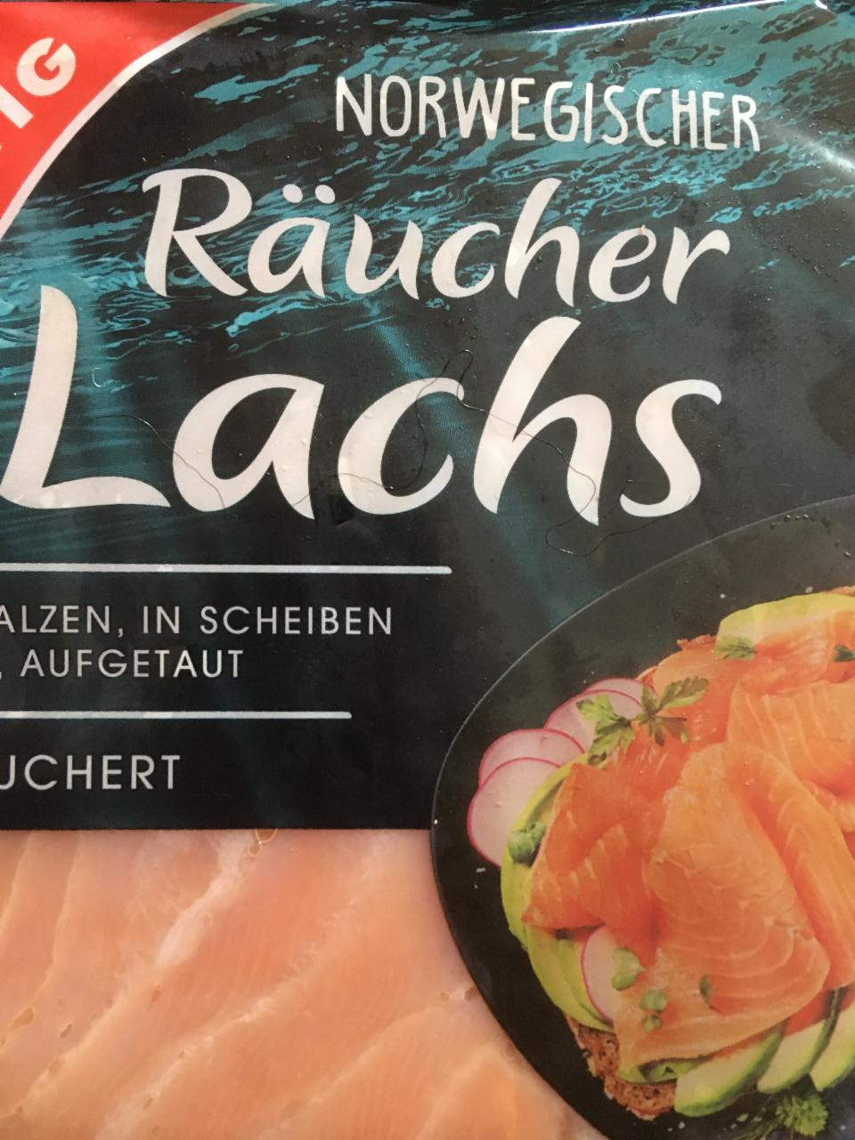 Фото - Красная рыба слабосоленая Räucher Lachs K-Classic