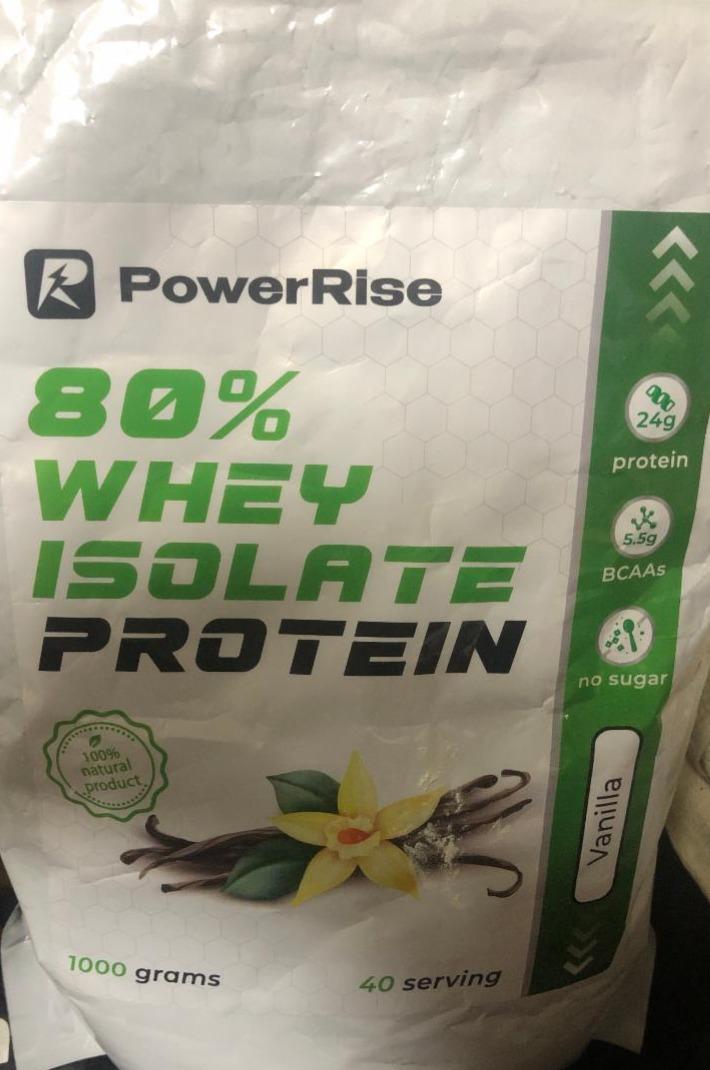 Фото - Whey isolate protein PowerRise