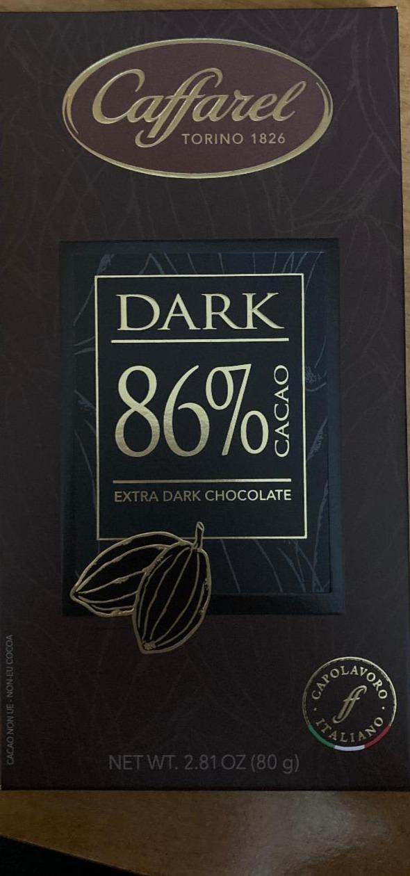 Фото - Extra dark chocolate 86% Caffarel