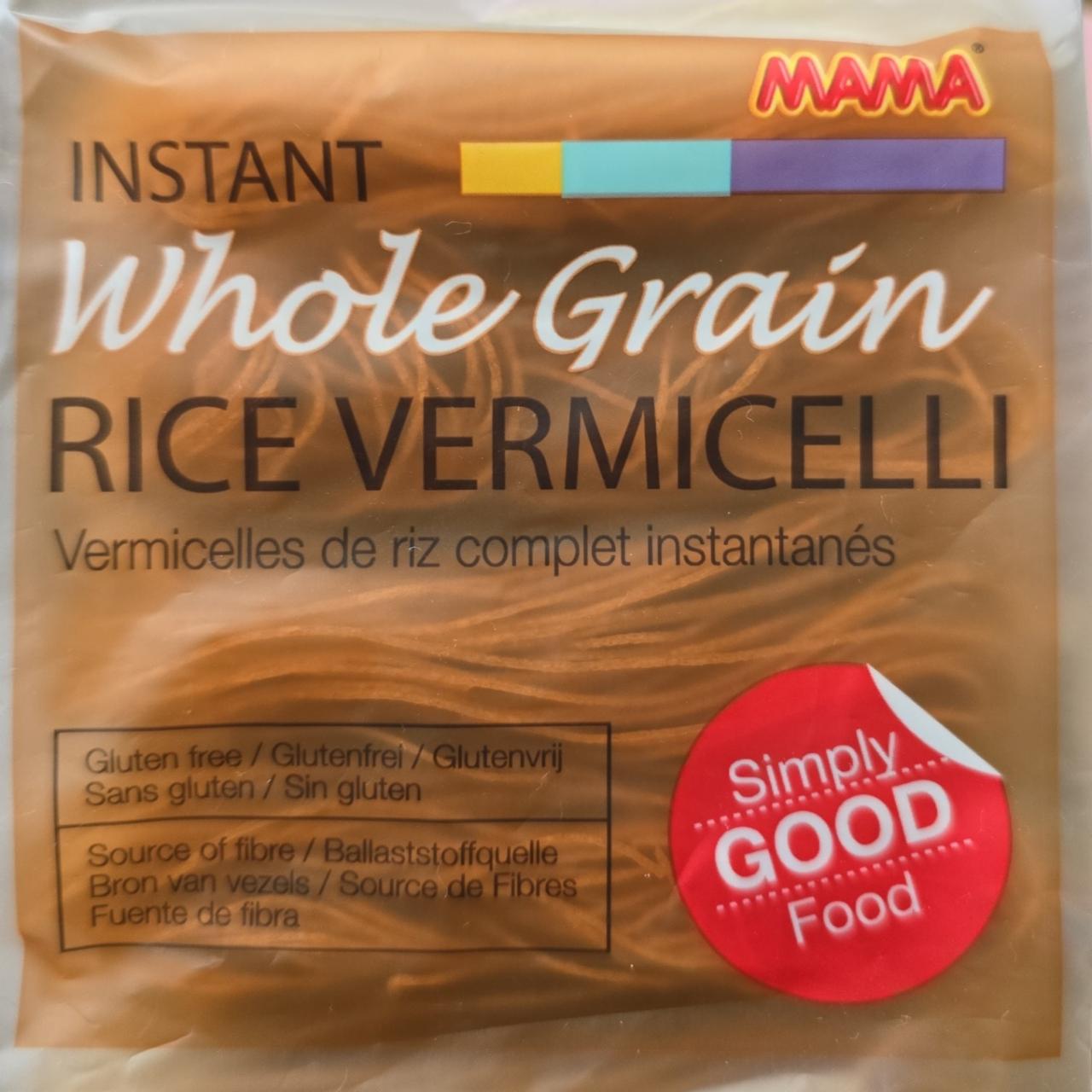 Фото - Instant whole grain rice vermicelli MAMA