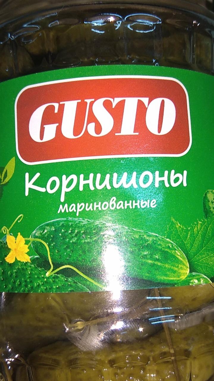 Фото - Корнишоны маринованные Gusto