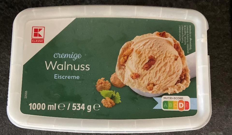 Фото - Cremige walnus eiscreme K-Classic