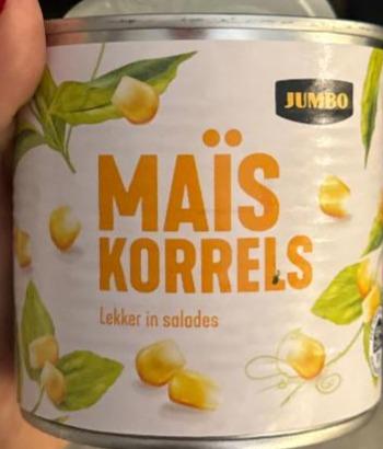 Фото - Mais korres ekker in salodes Jumbo