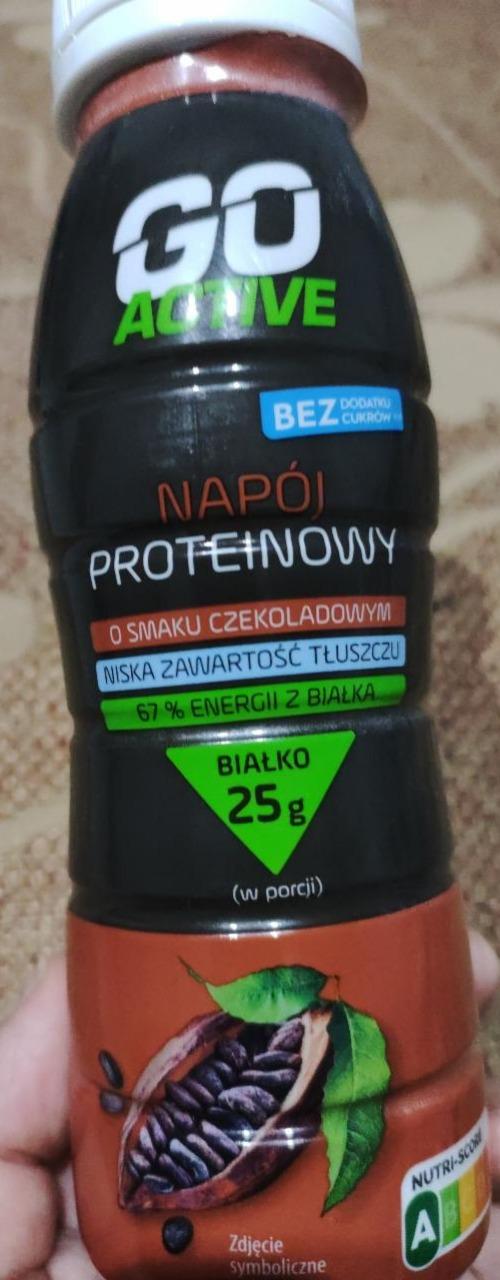 Фото - Napój proteinowy o smaku czekoladowym Go Active