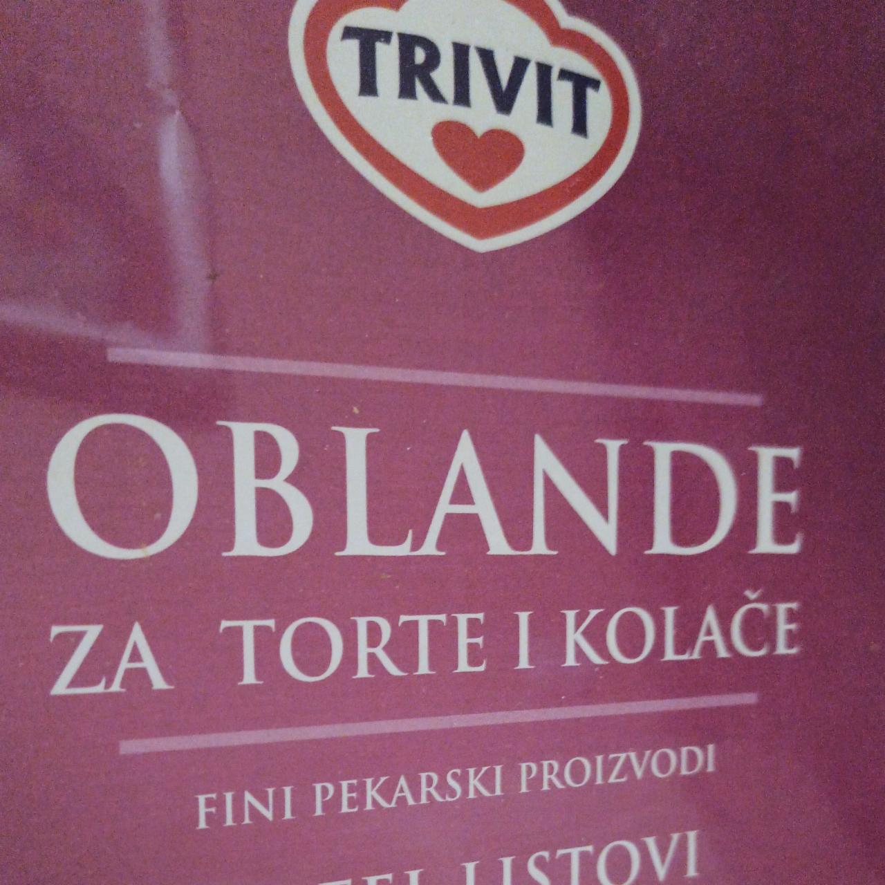 Фото - Oblande za torte I kolace Trivit