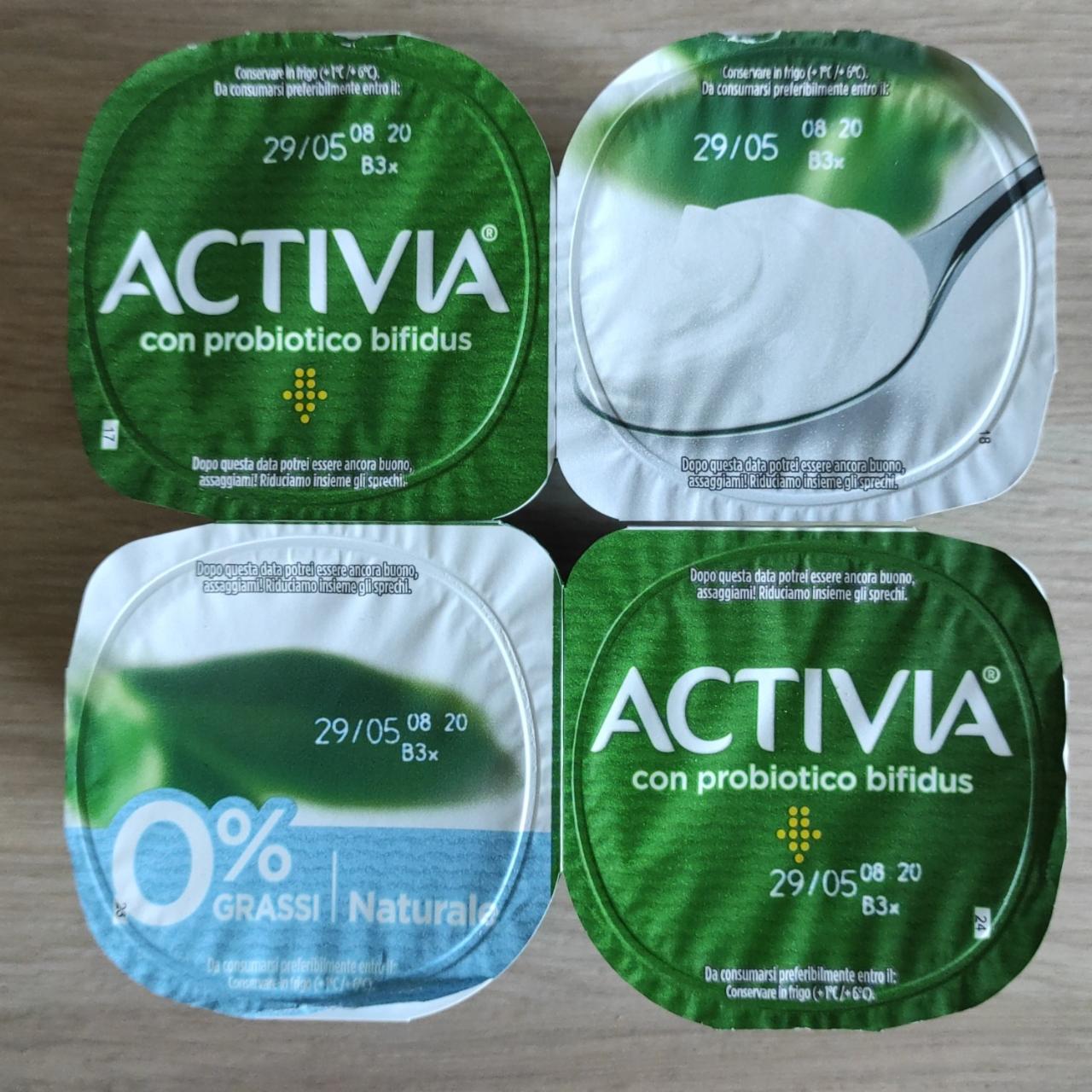 Фото - Con probiotico 0% grassi Activia