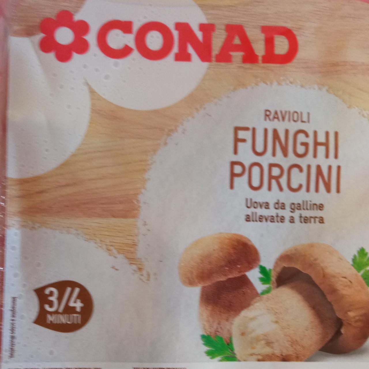 Фото - Ravioli funghi porcini Conad