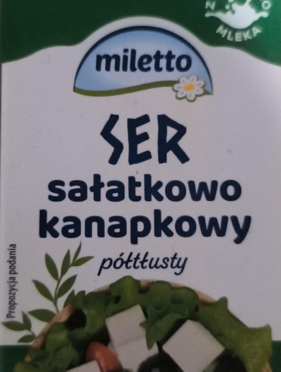 Фото - Ser sałatkowo kanapkowy Miletto