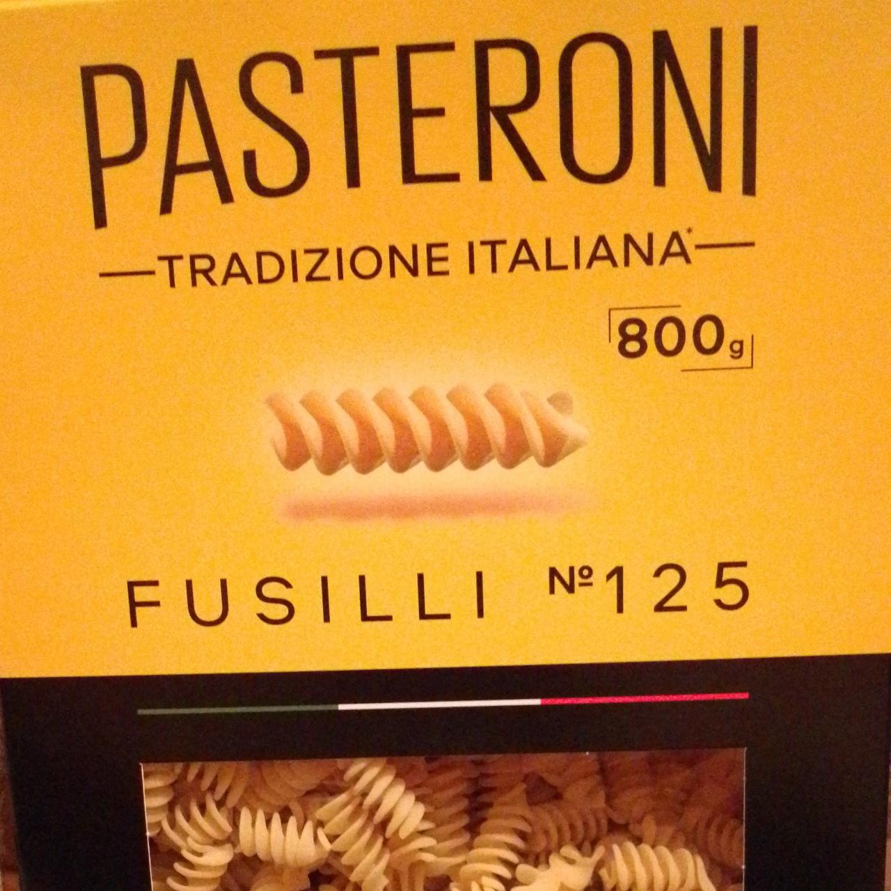 Фото - Tradizione italiana fusilli №125 Pasteroni