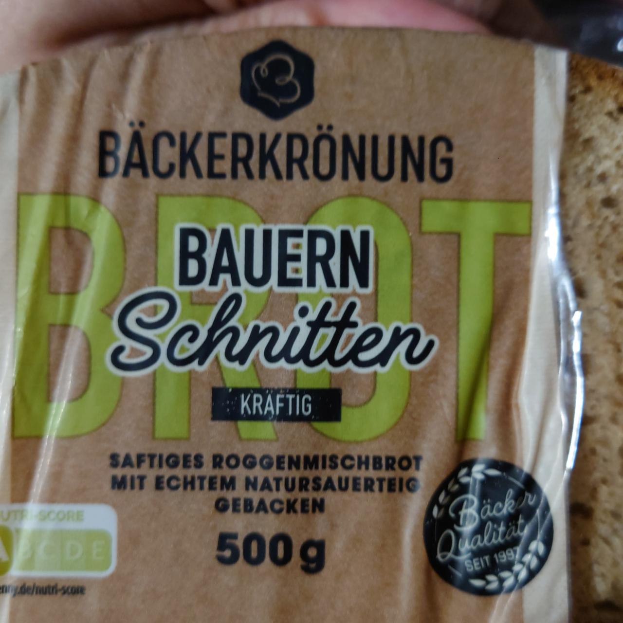 Фото - Brot bauern schnitten Bäckerkrönung