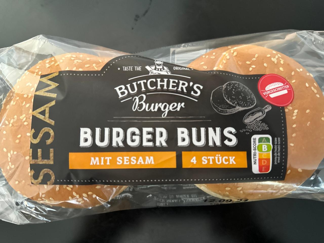 Фото - Burger Buns mit sesam Butcher´s Burger