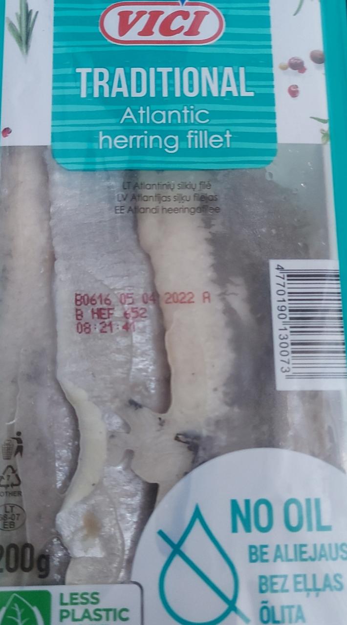 Фото - Traditional atlantic herring fillet Vici