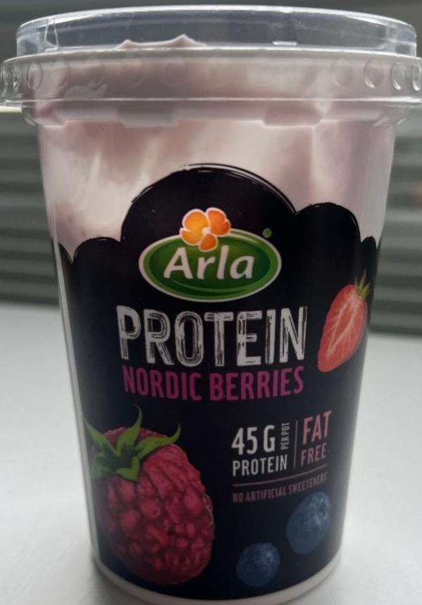 Фото - Protein nordic berries product Arla