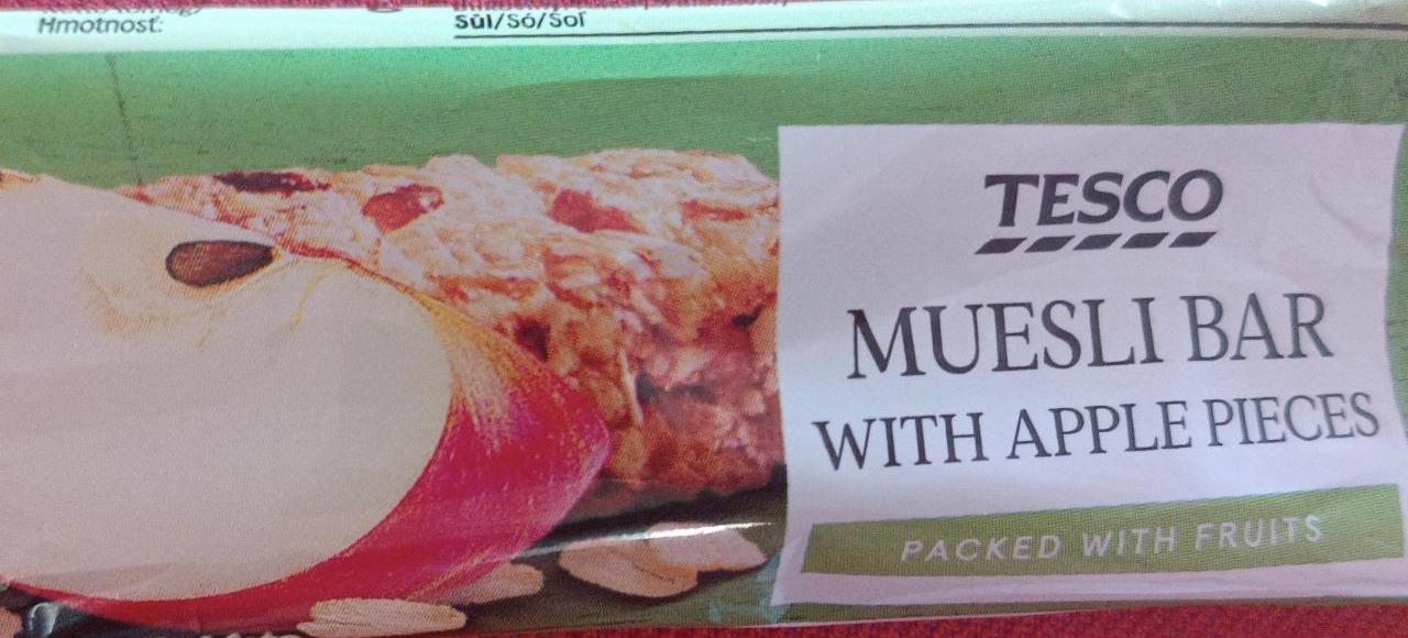 Фото - Muesli Bar with Apple pieces Tesco