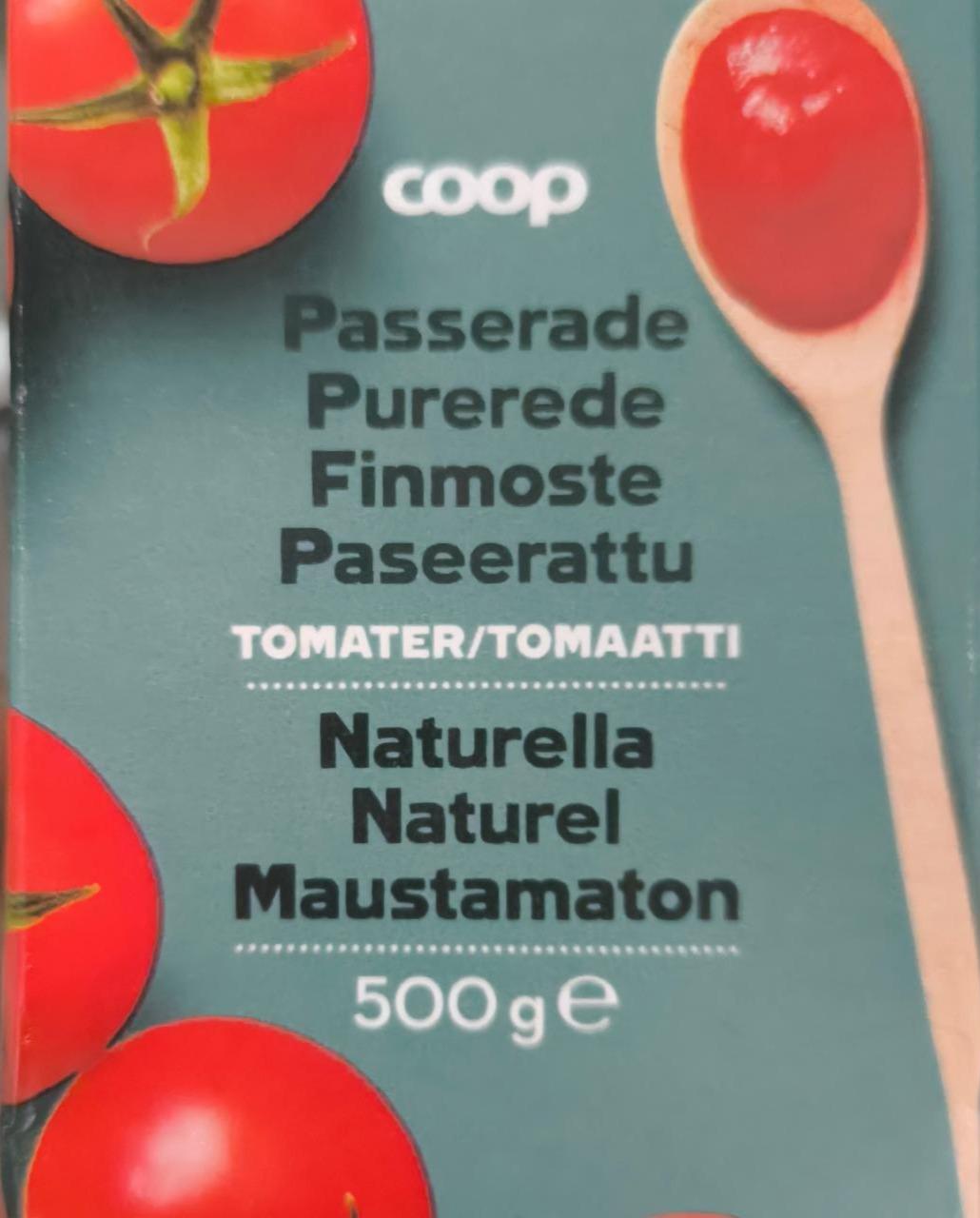 Фото - Passerattu tomaatti naturella Coop