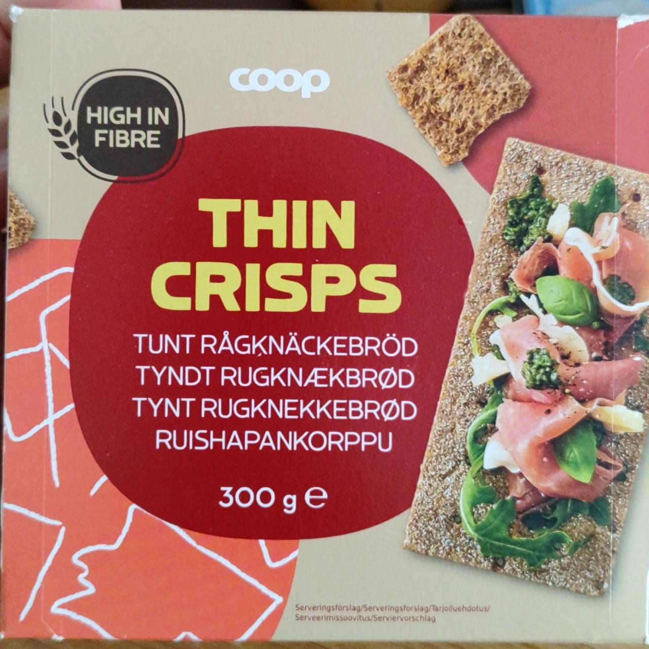 Фото - Thin crisps Coop