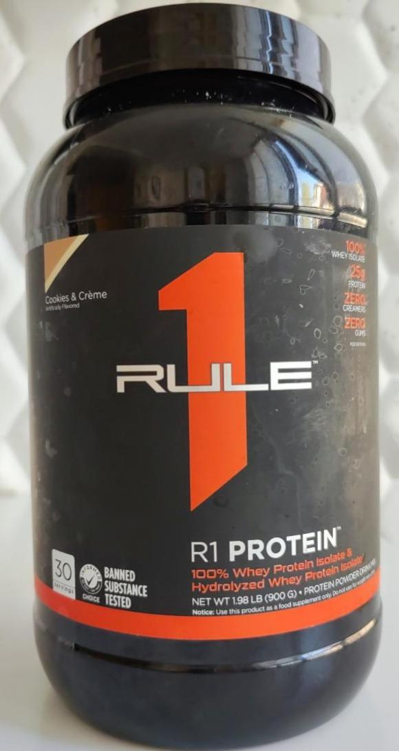 Фото - Isolate & hydrolysed whey protein Rule 1