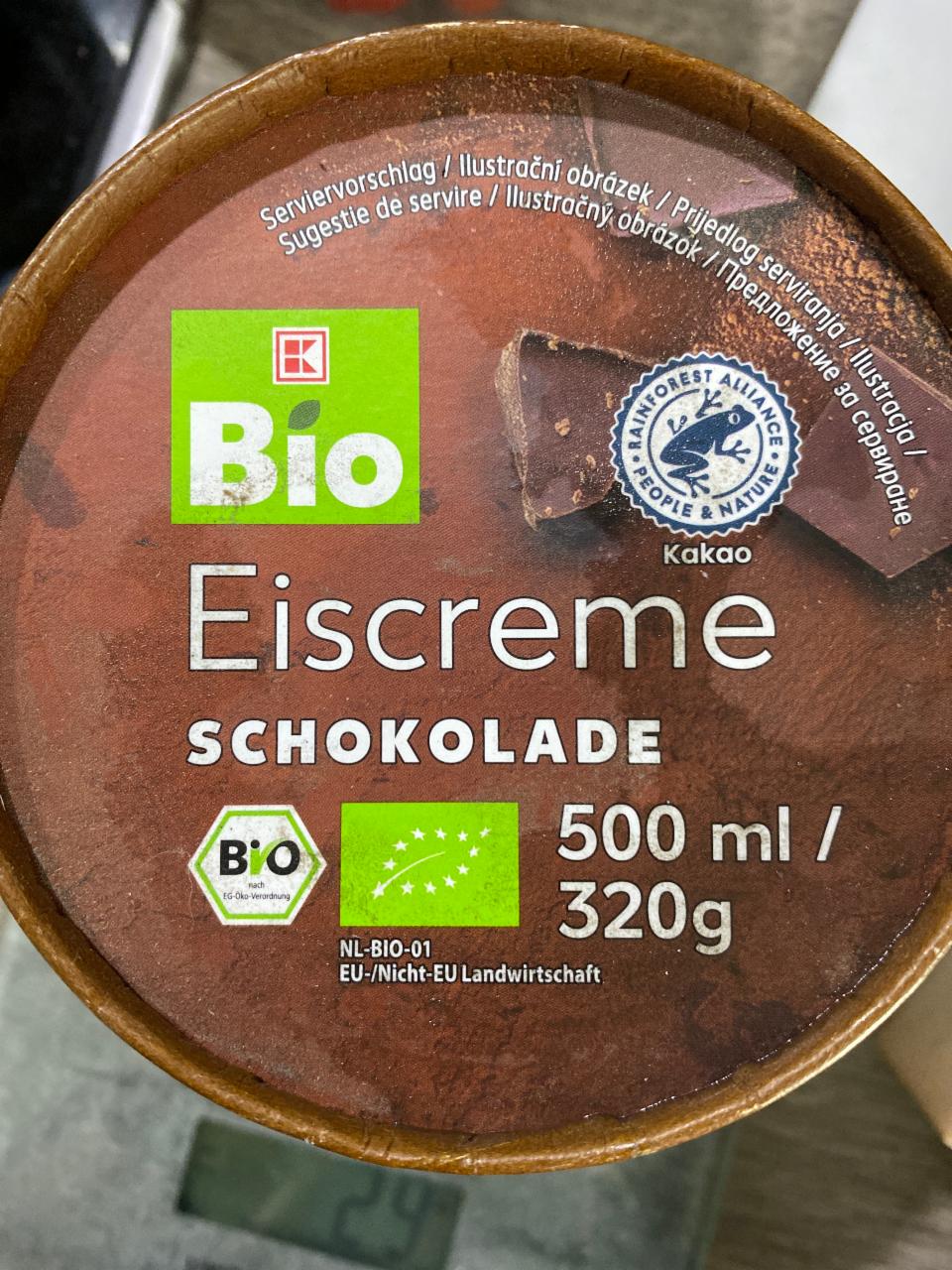 Фото - Eiscreme schokolade K-Bio