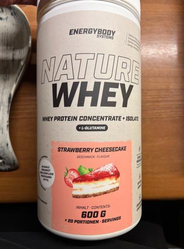 Фото - Whey protein concentrate+isolate l-glutamine strawberry cheesecake EnergyBody