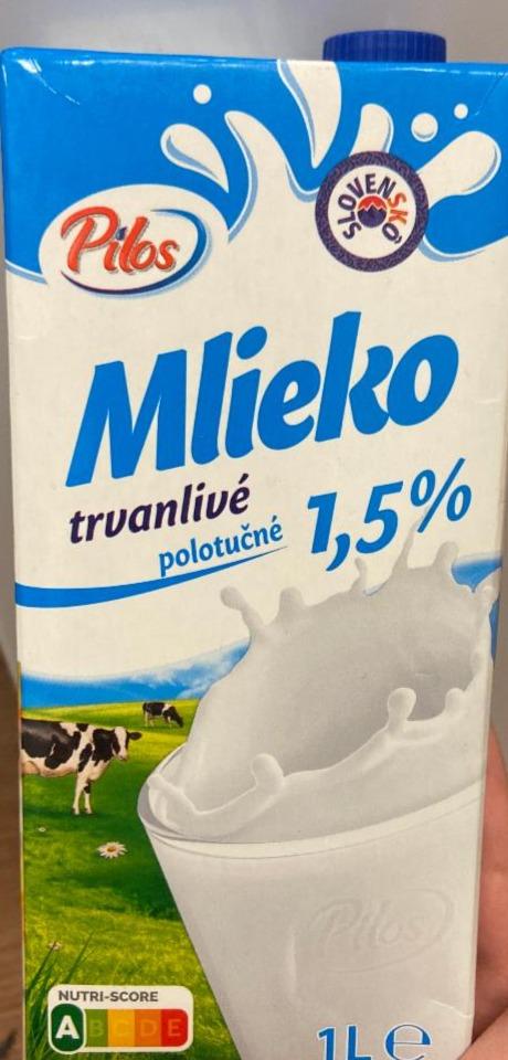 Фото - Mlieko trvanlivé polotučné 1.5% Pilos