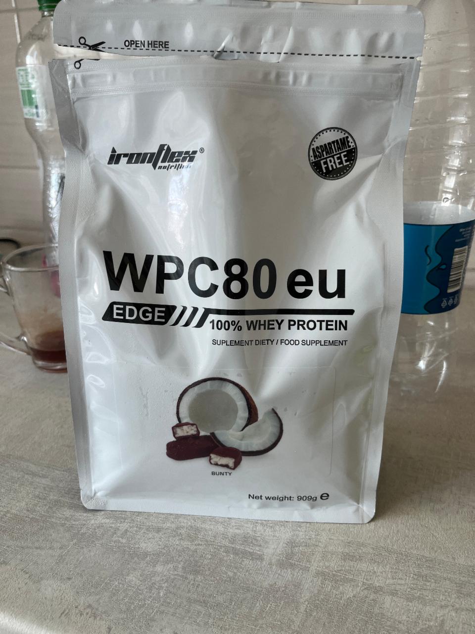 Фото - WPC80 eu 100% Whey Protein Bounty Ironflex Nutrition