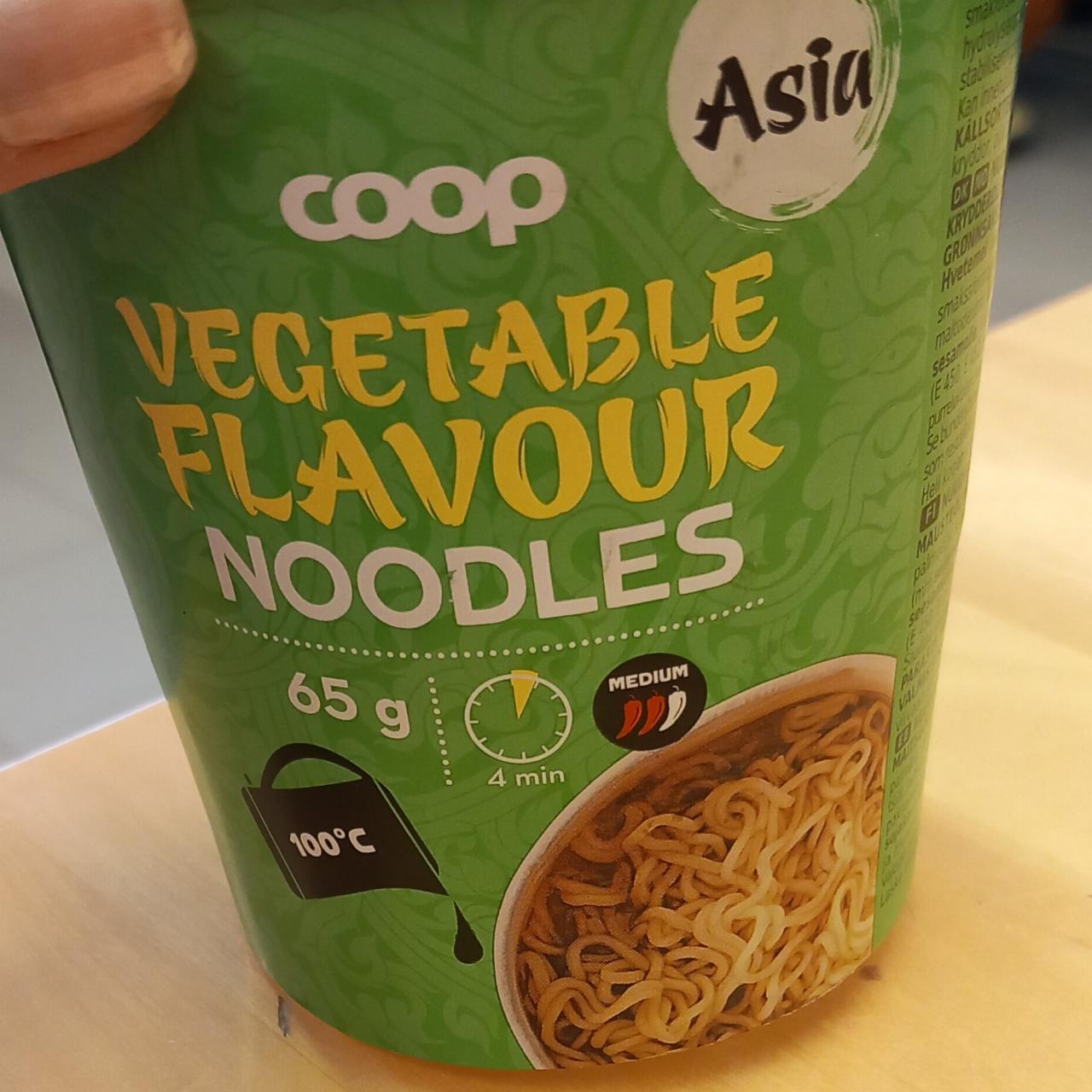 Фото - Vegetable flavor noodles Coop