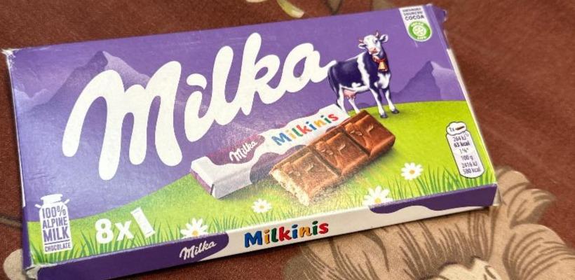 Фото - Chocolate milkinis Milka