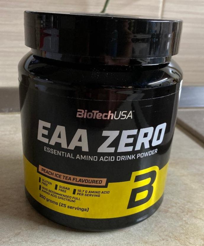 Фото - EAA Zero Peach Ice Tea flavoured BioTechUSA