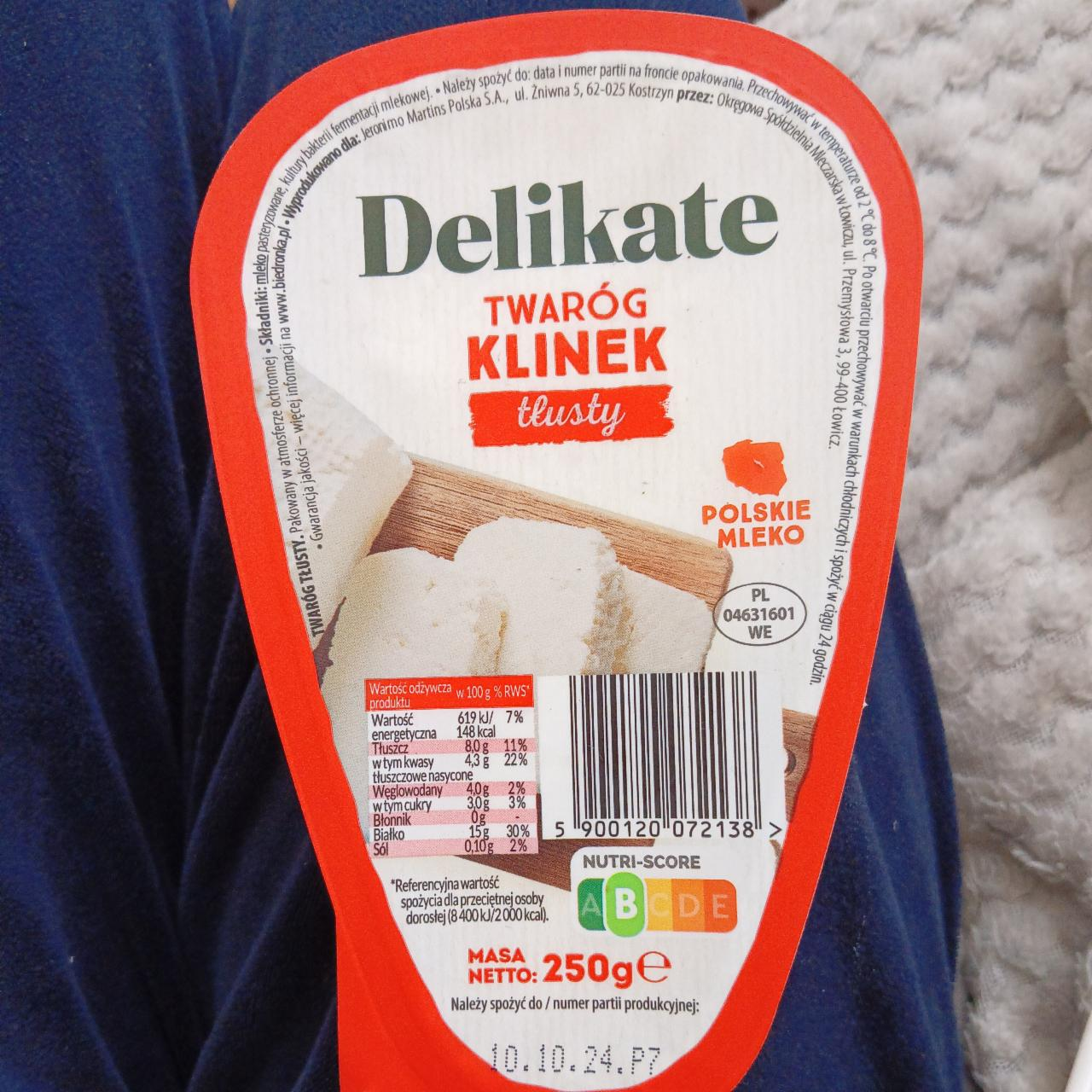 Фото - Сыр Klinek Tłusty Delikate