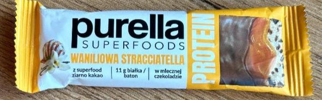 Фото - Protein bar Wanilowa Stracciatella Purella Superfoods