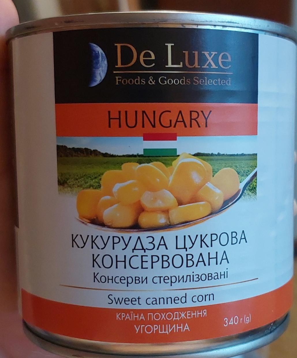 Фото - Кукуруза сахарная консервированная DeLuxe Foods&Goods Selected