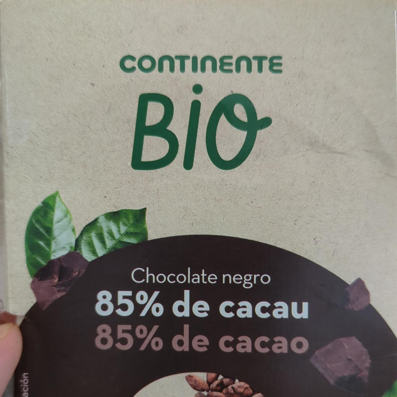 Фото - Chocolate negro 85% de cacau Continente