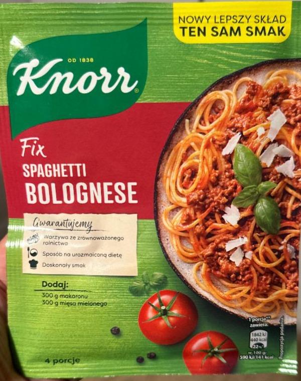 Фото - Fix spaghetti bolognese Knorr