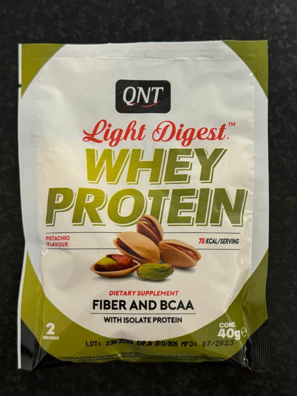 Фото - Whey Protein Pistachio Light Digest QNT