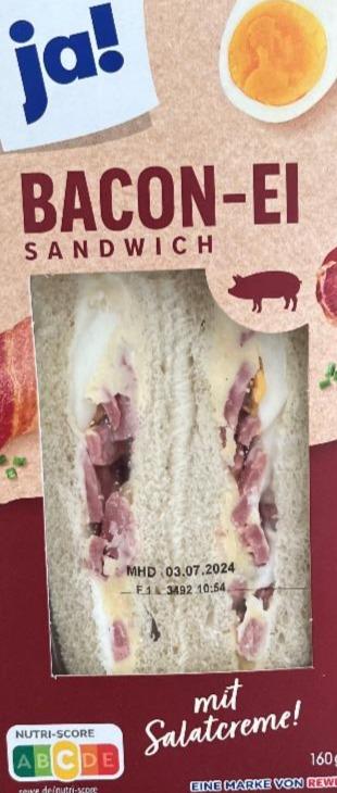 Фото - Sandwich bacon-ei Ja!