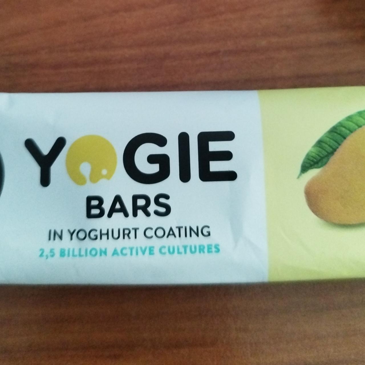 Фото - Bars in yoghurt coating Mango Yogie Nutrend