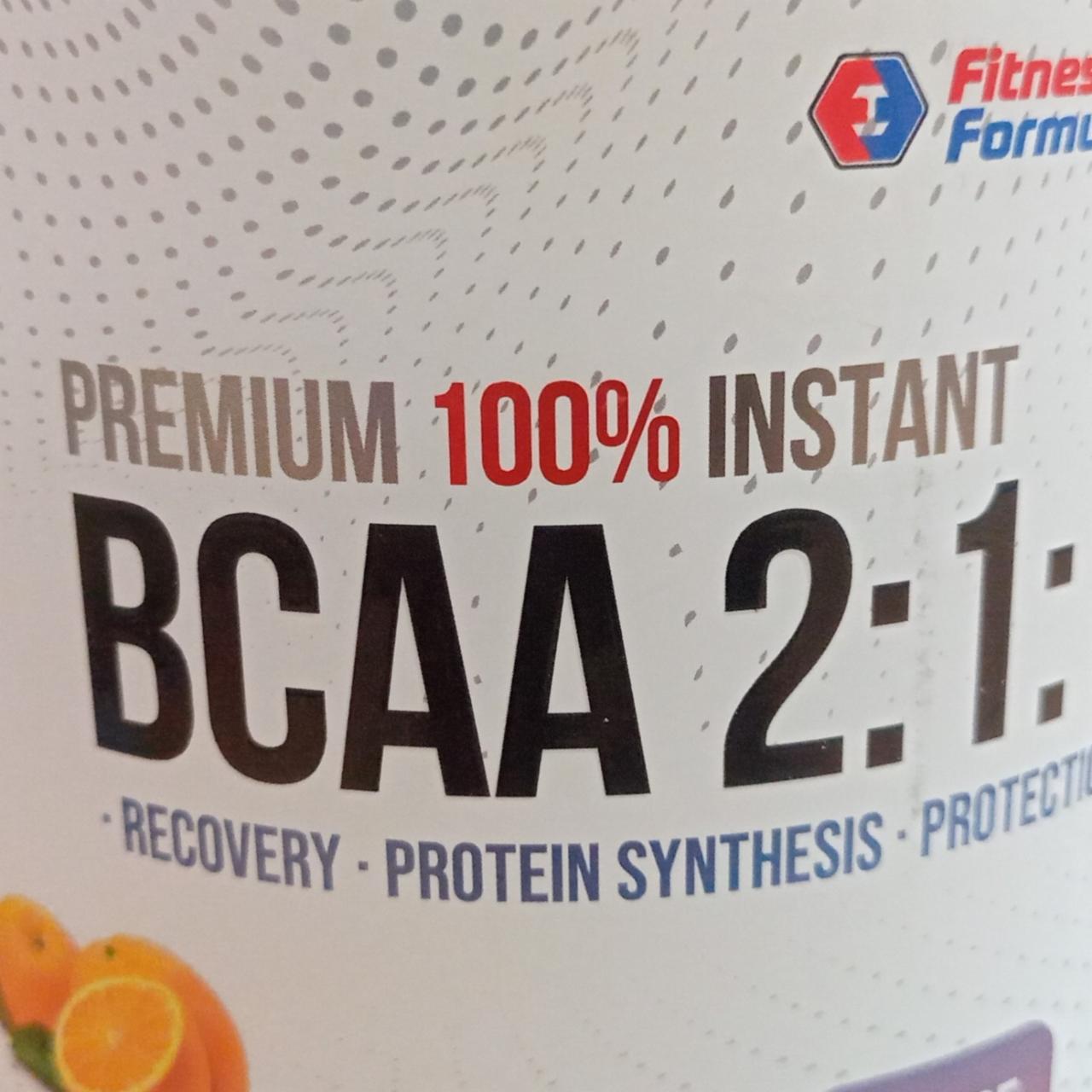 Фото - Premium 100% instant bcaa 2:1:1 со вкусом апельсина Fitness formula