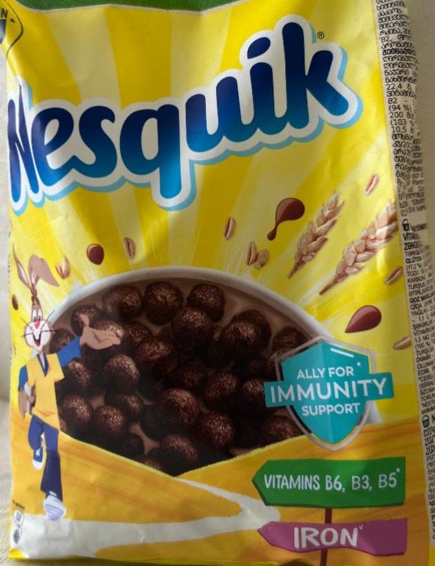 Фото - Готовый завтрак шоколадные шарики Nesquik